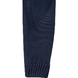 Blue Polyester Men Jacket