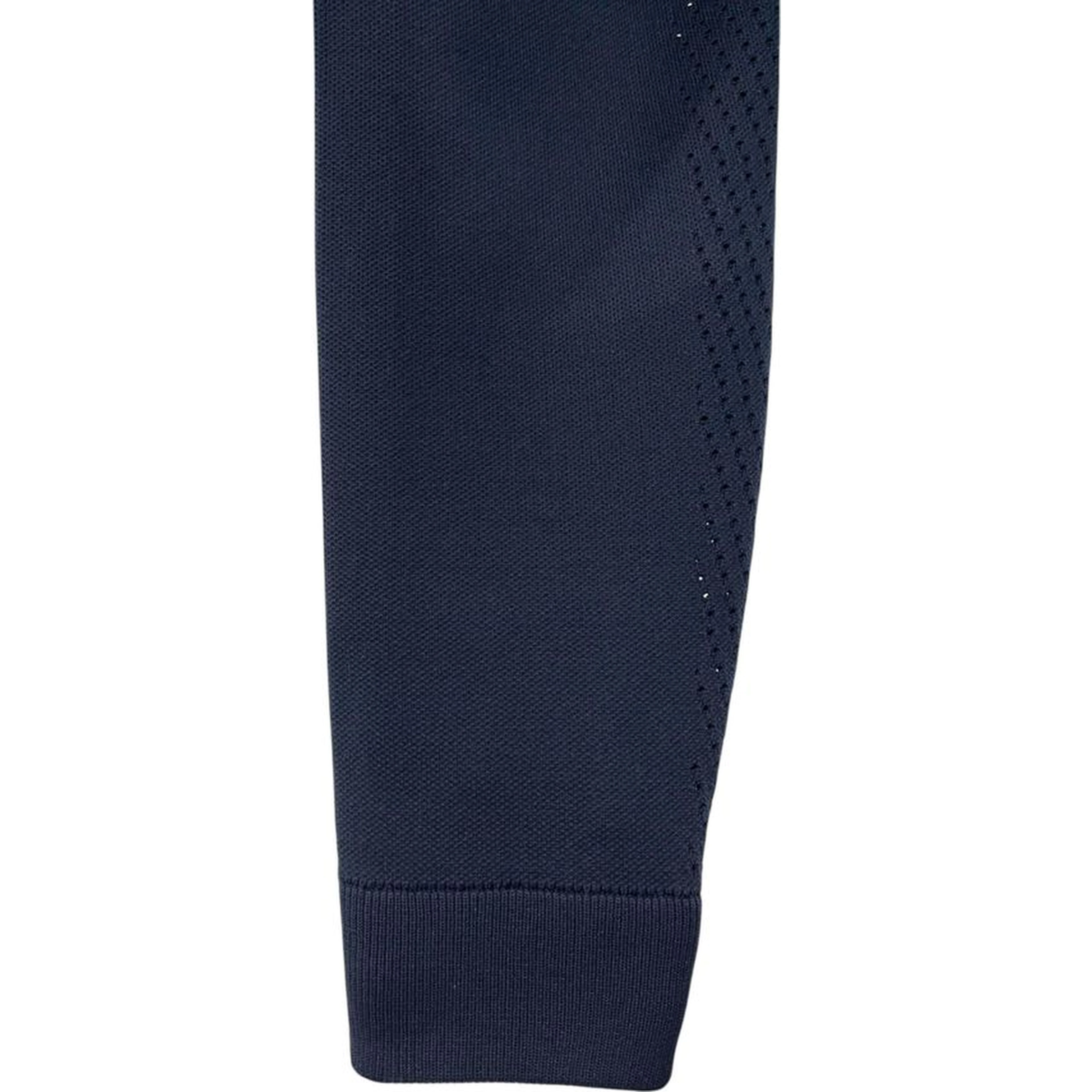 Blue Polyester Men Jacket