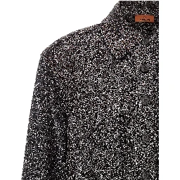 Gray Polyamide Blouse