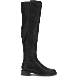 Black Napa Leather / Calf Bos Taurus Over The Knee