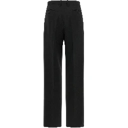Black Mohair Dress Pants
