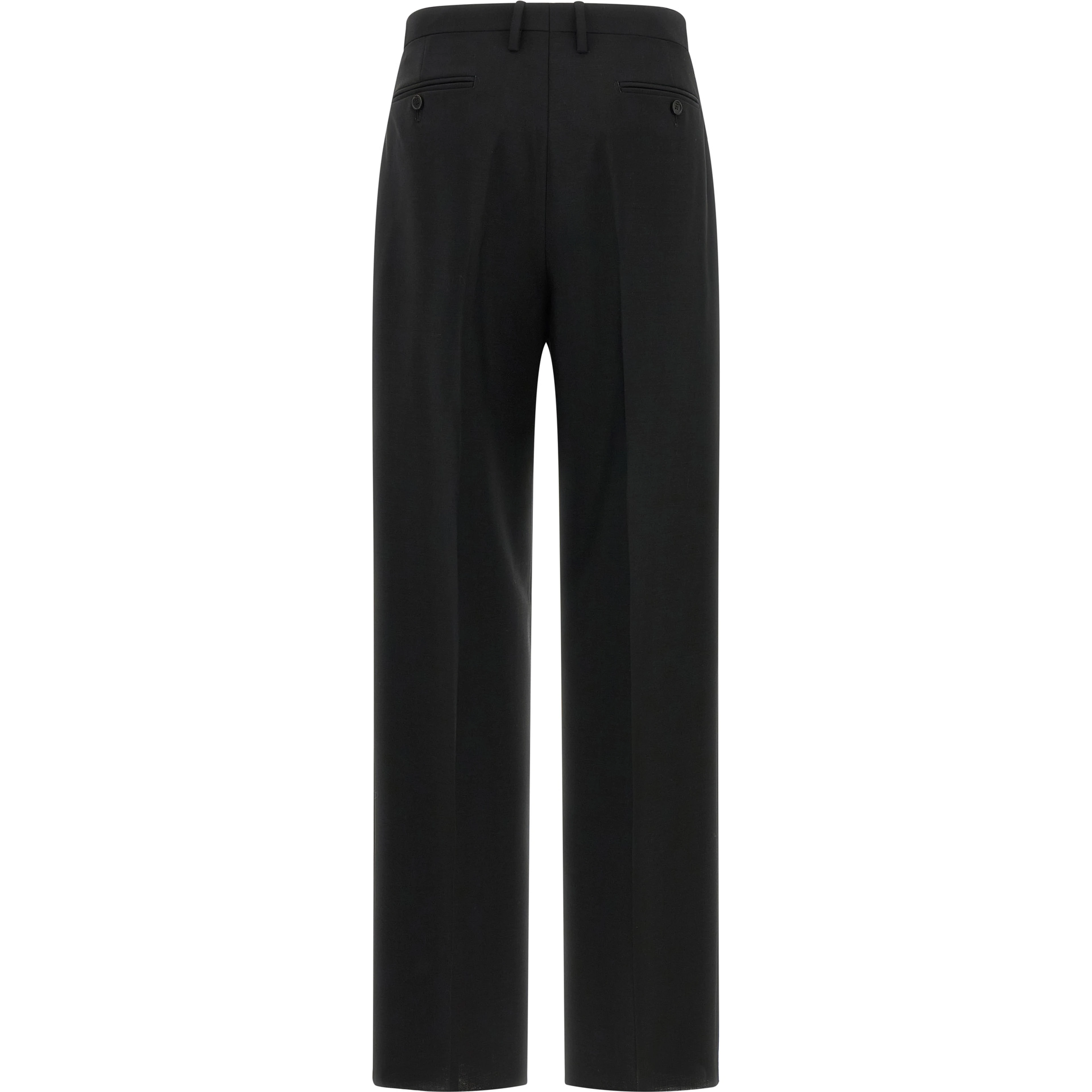 Black Mohair Dress Pants