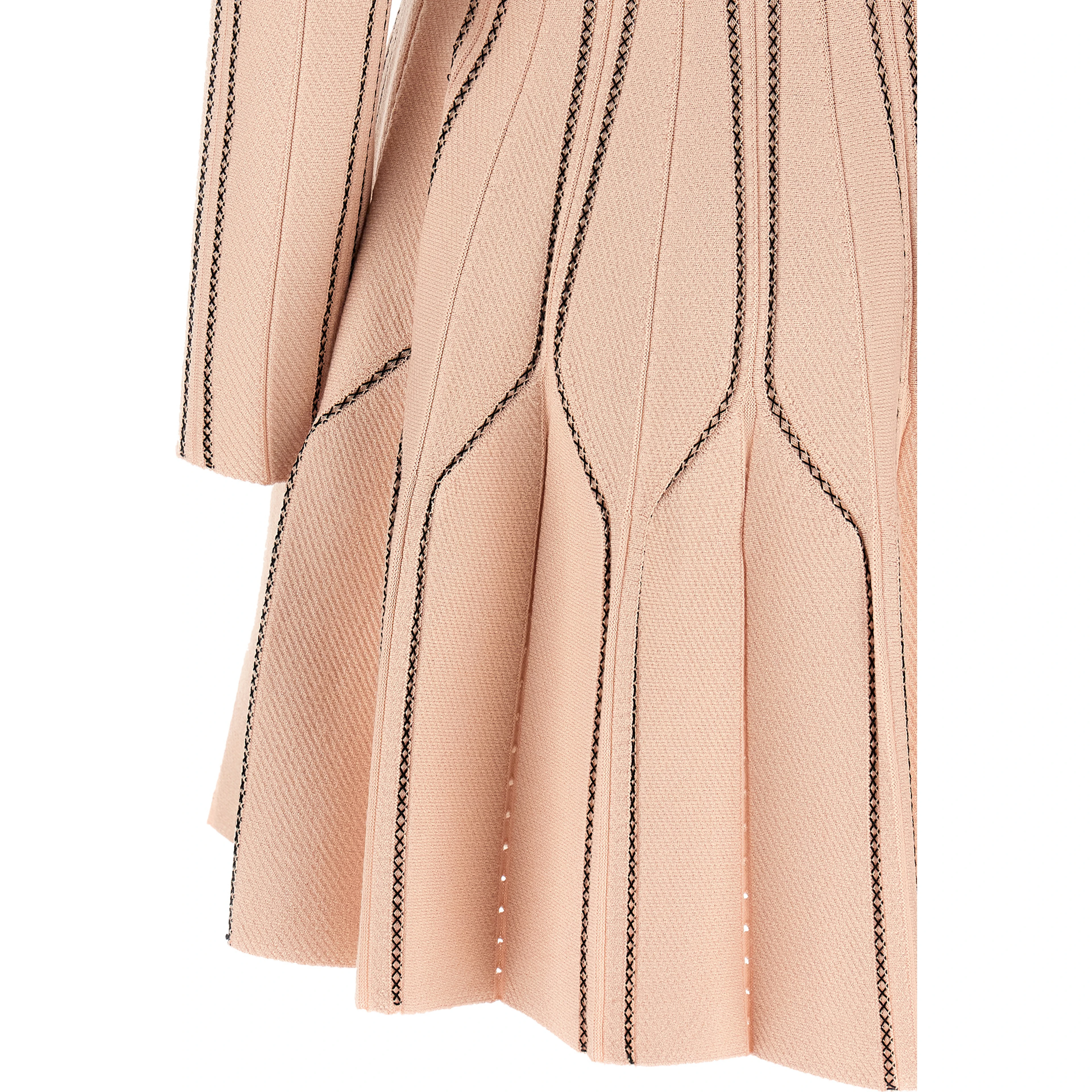 Multicolor Viscose Short Dress