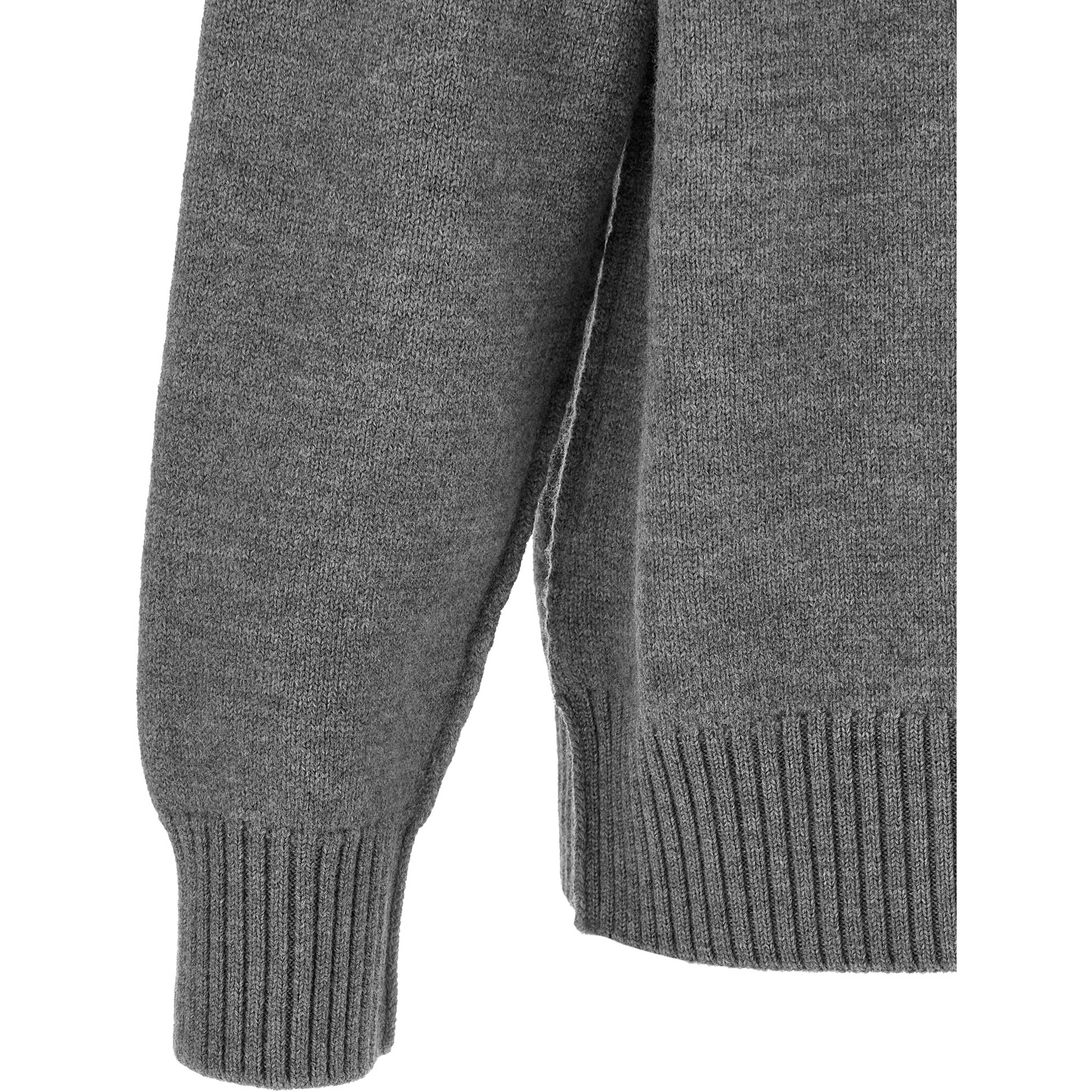 Gray Wool Cardigan