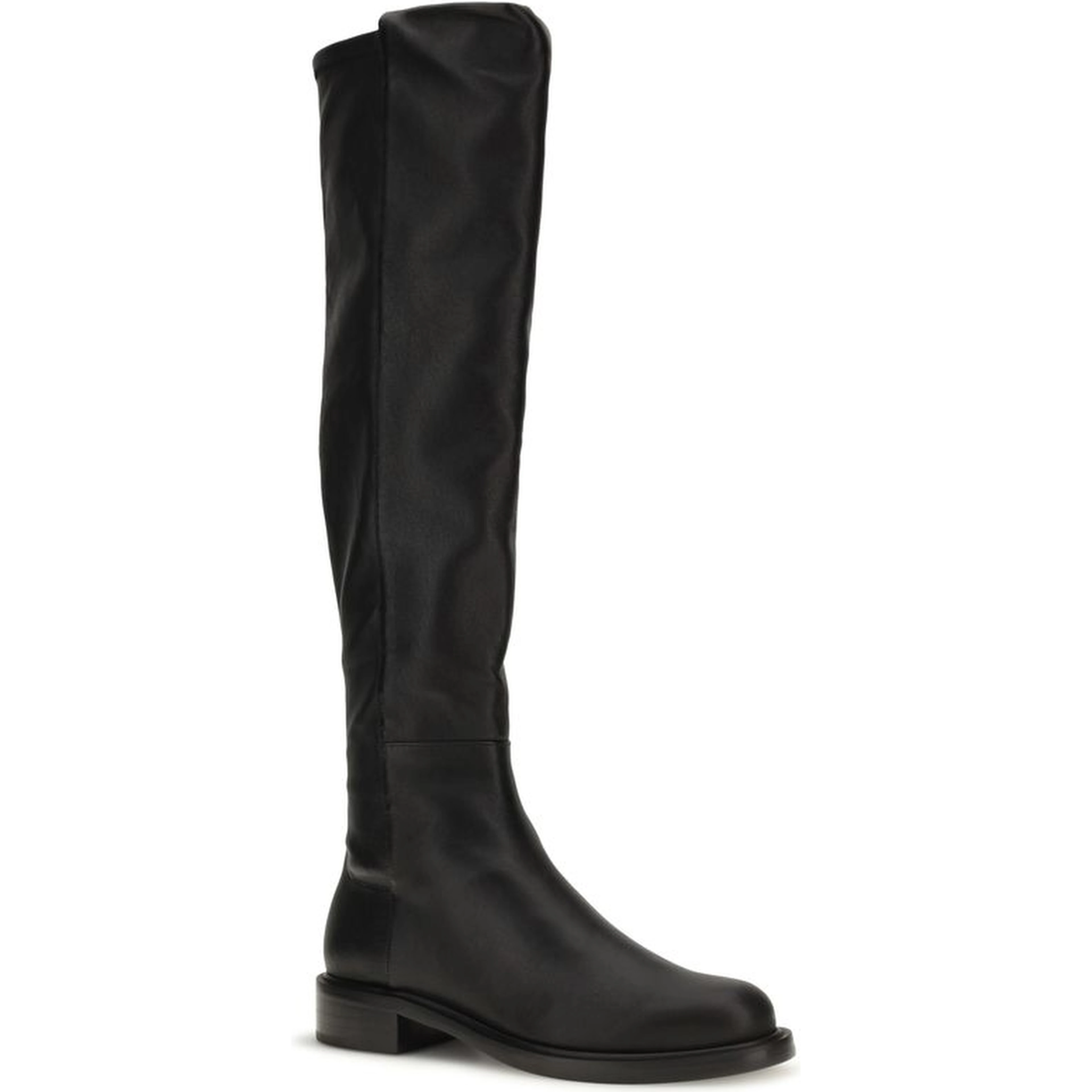 Black Napa Leather / Calf Bos Taurus Over The Knee