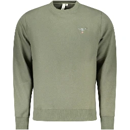Green Cotton Sweatshirt