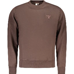 Brown Cotton Sweatshirt