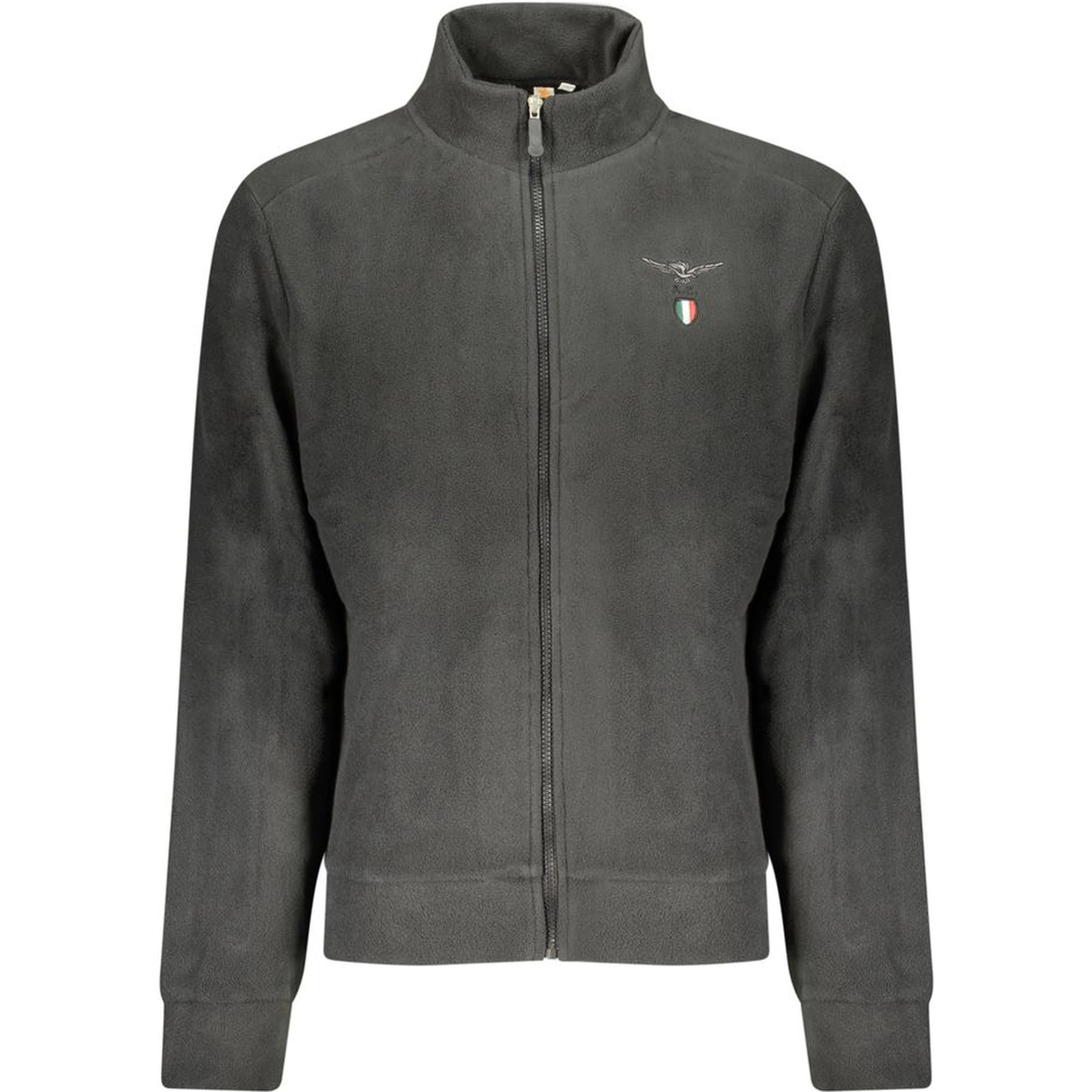 Black Polyester Mens Sweatshirt