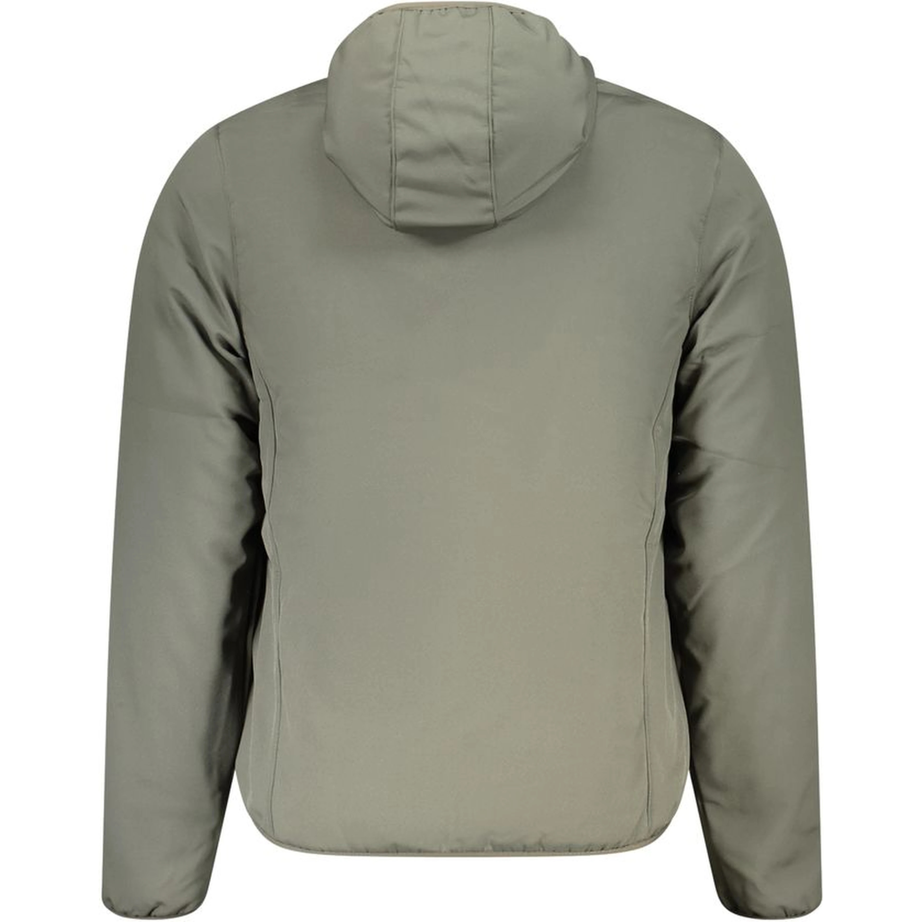 Green Polyester Shell Jacket