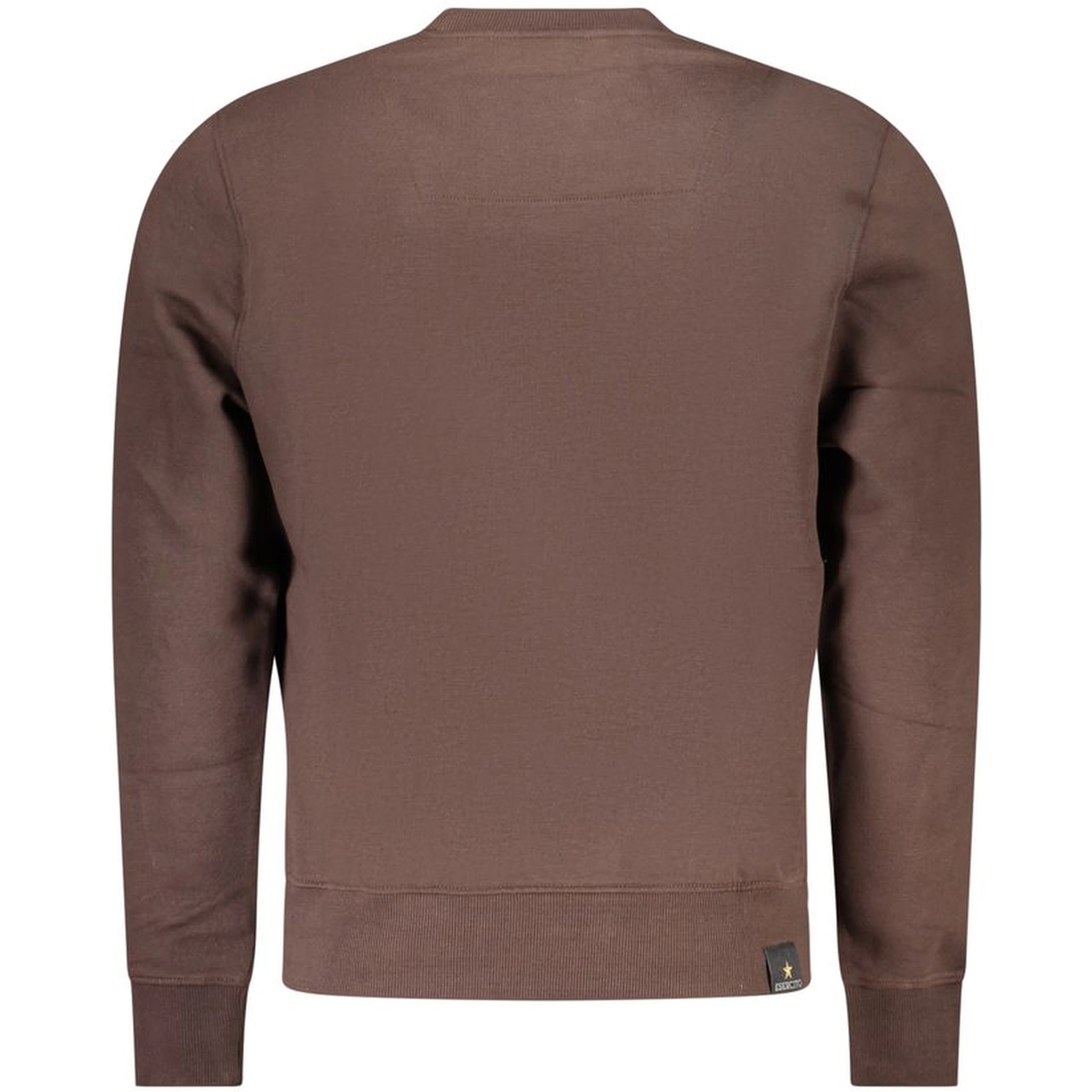 Brown Cotton Sweatshirt