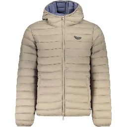 Grey Polyamide Men's Jacket