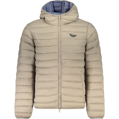 Grey Polyamide Men's Jacket