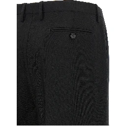 Black Mohair Dress Pants