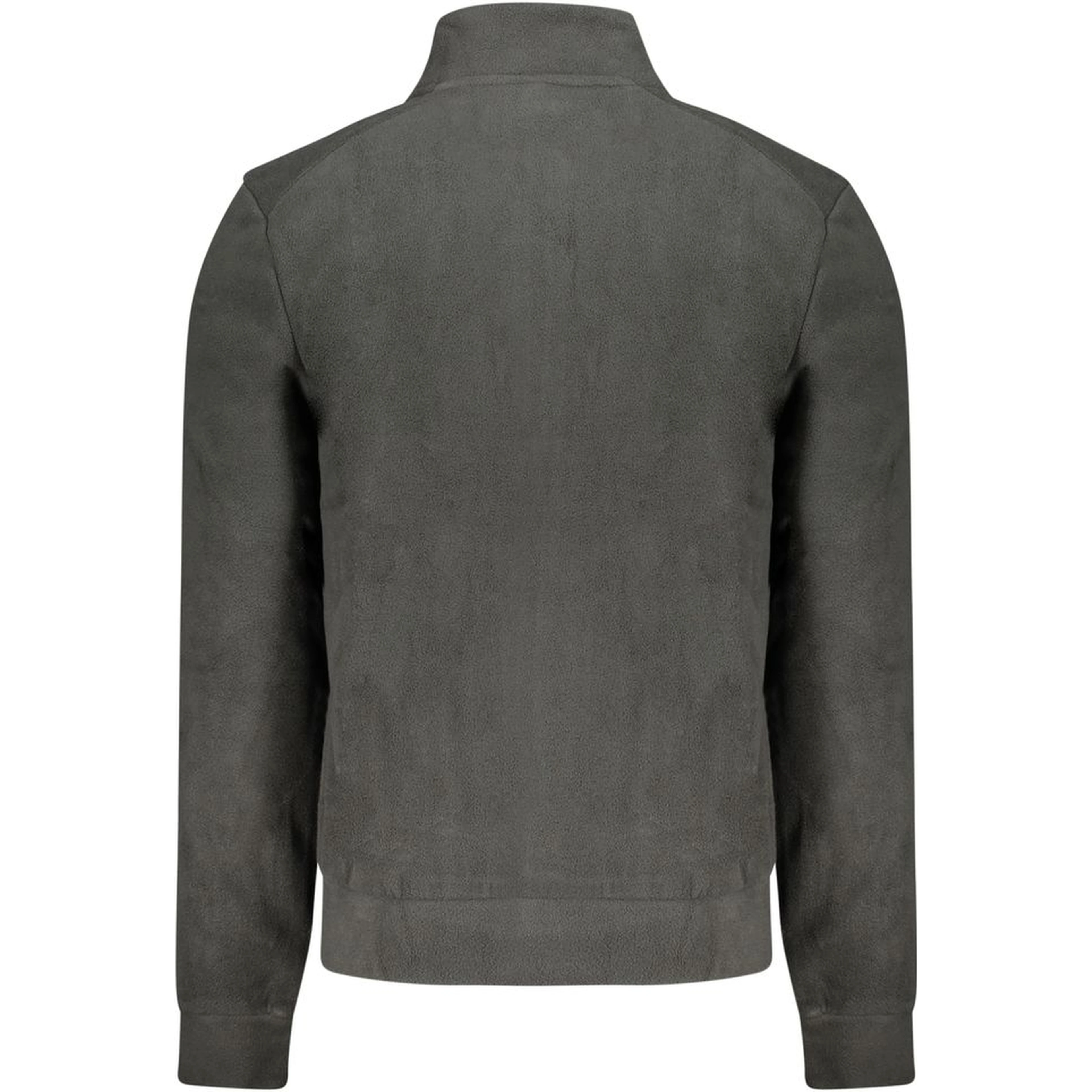 Black Polyester Mens Sweatshirt