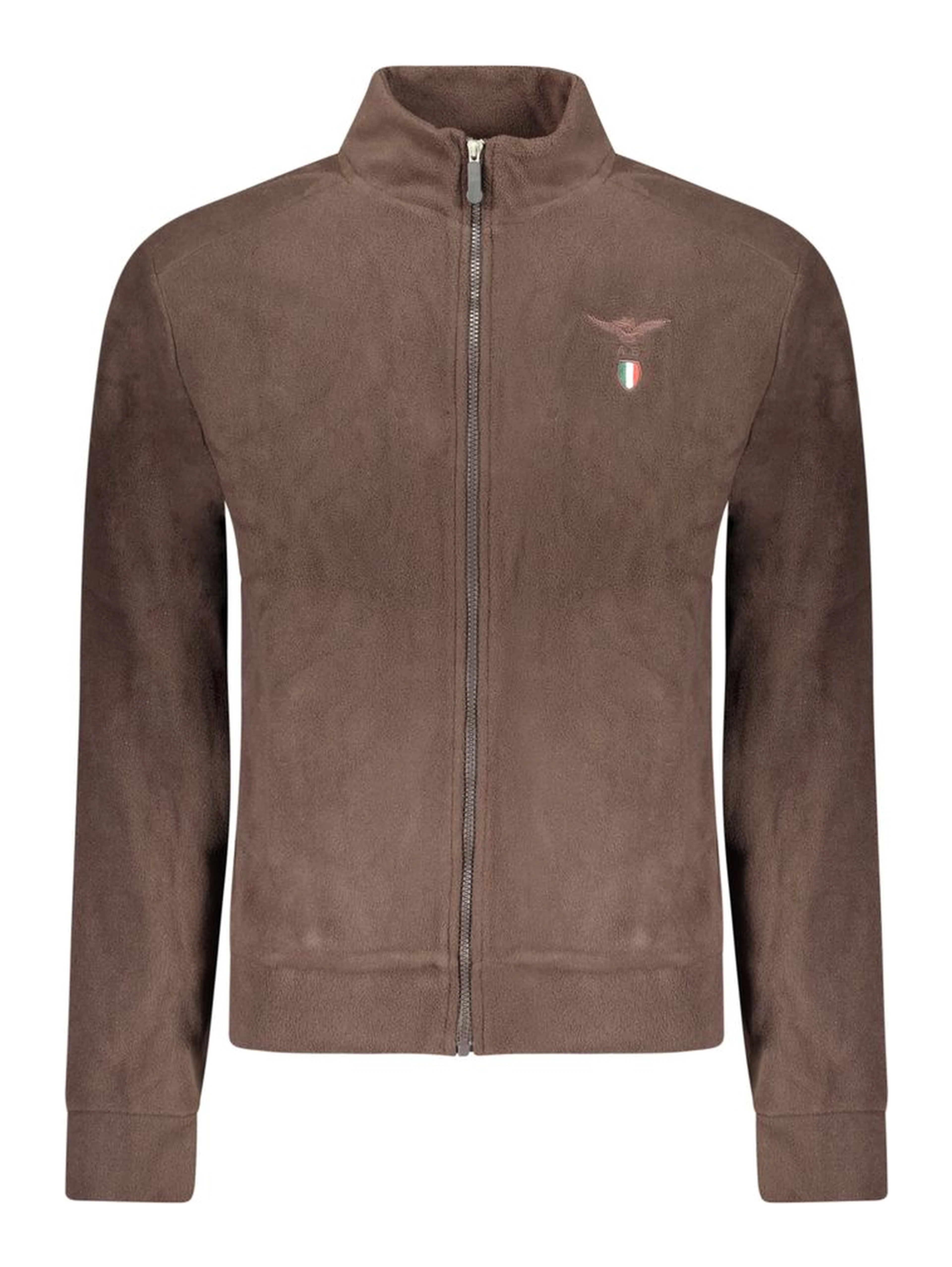 Brown Polyester Men's Sweatshirt