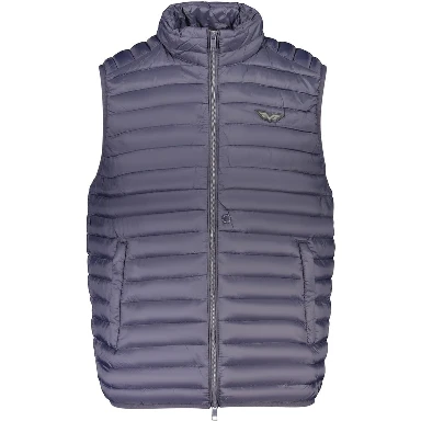 Blue Polyamide Men's Jacket