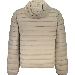 Grey Polyamide Men's Jacket