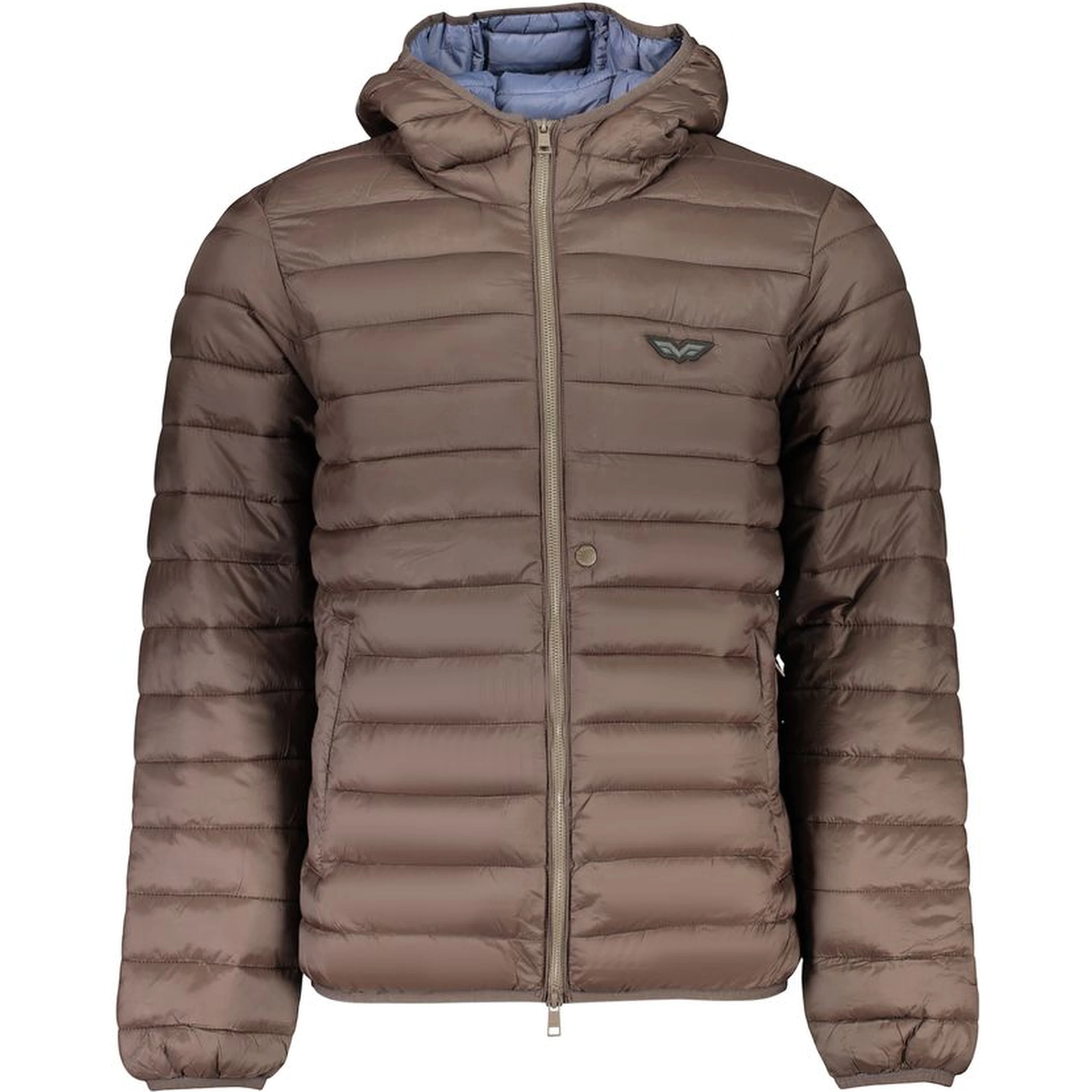 Brown Polyamide Men's Jacket