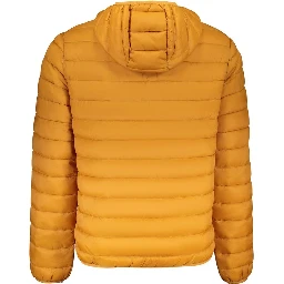 Orange Polyamide Men's Jacket