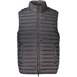 Black Polyamide Men's Jacket
