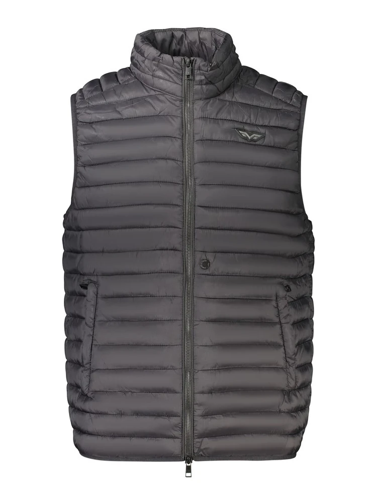 Black Polyamide Men's Jacket