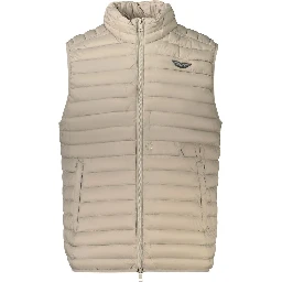 Gray Polyamide Men's Jacket