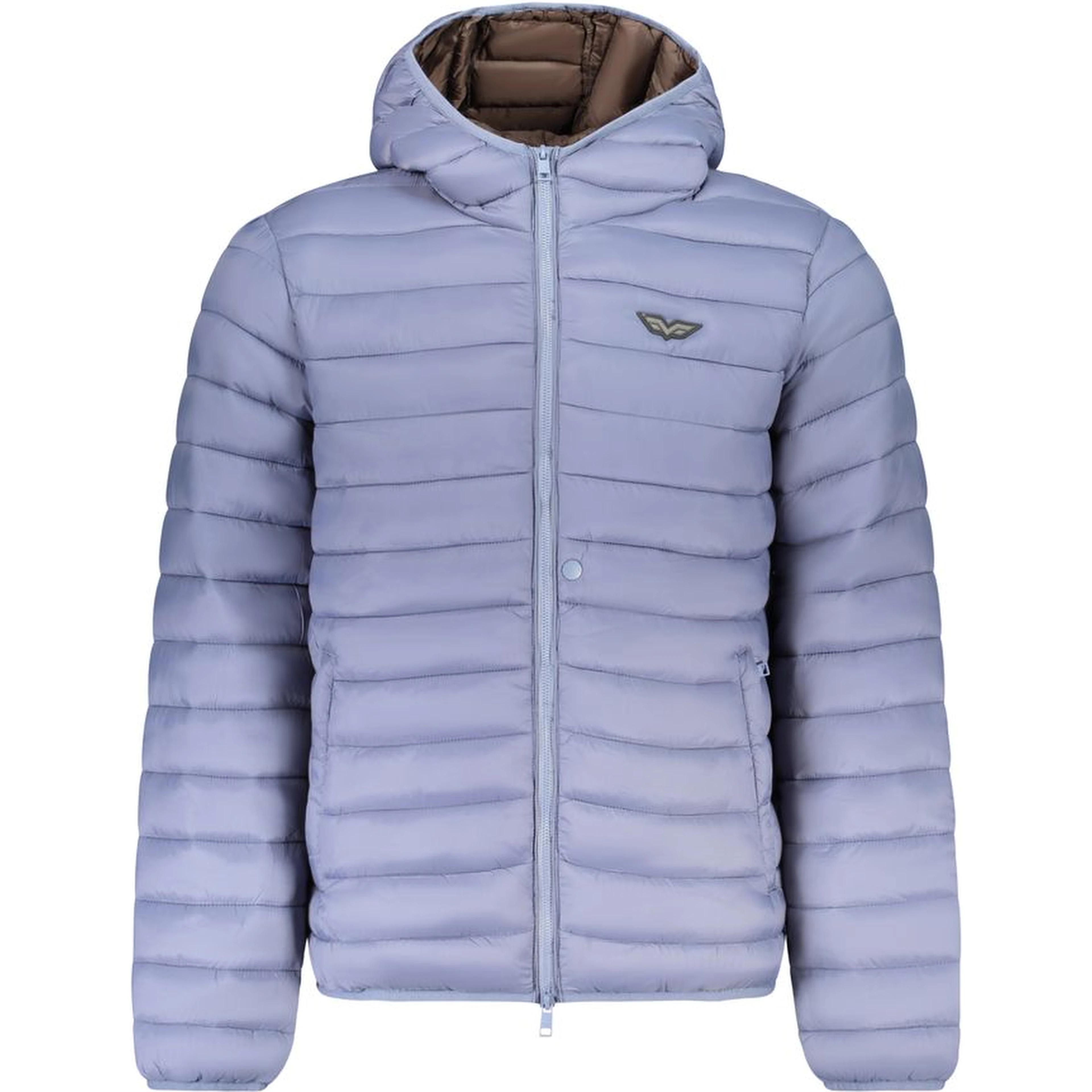 Blue Polyamide Men's Jacket
