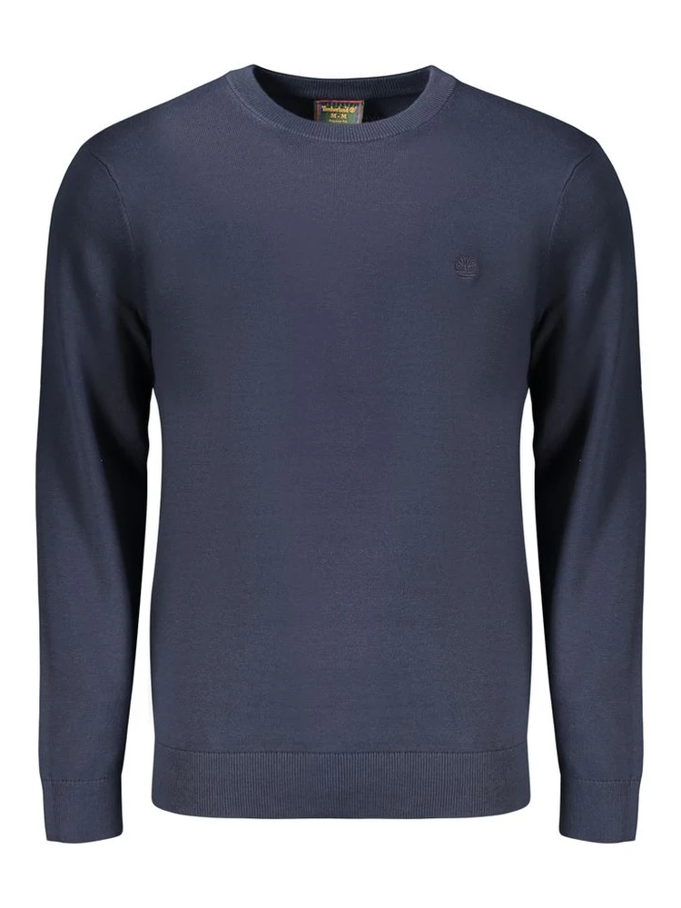 Blue Cotton Men's Top