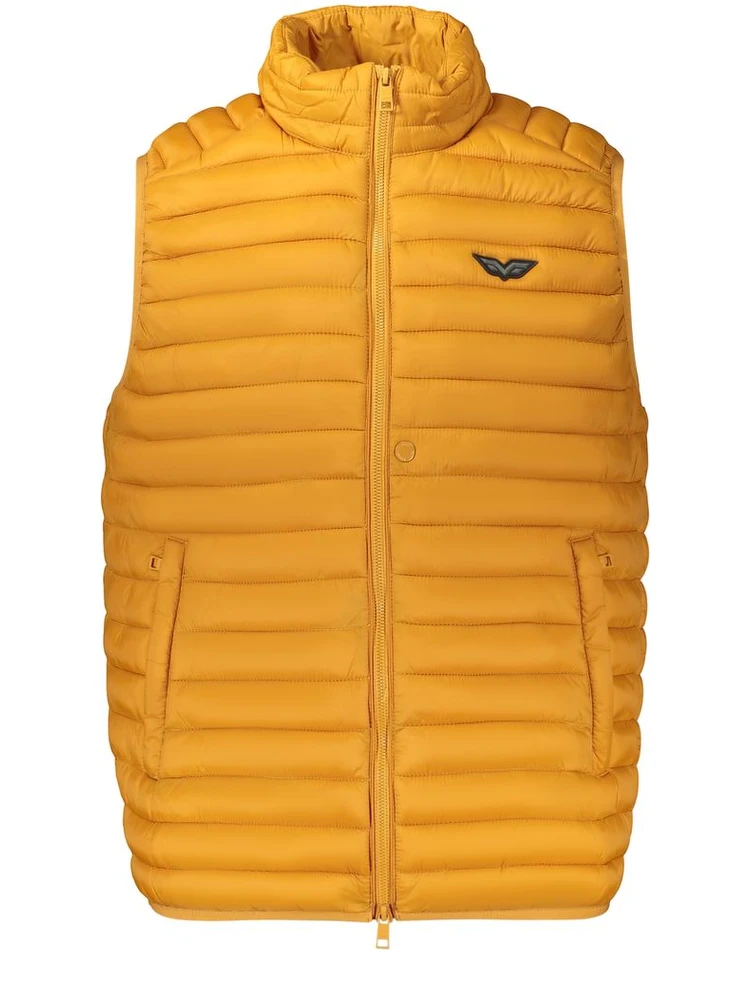 Orange Polyamide Men's Jacket
