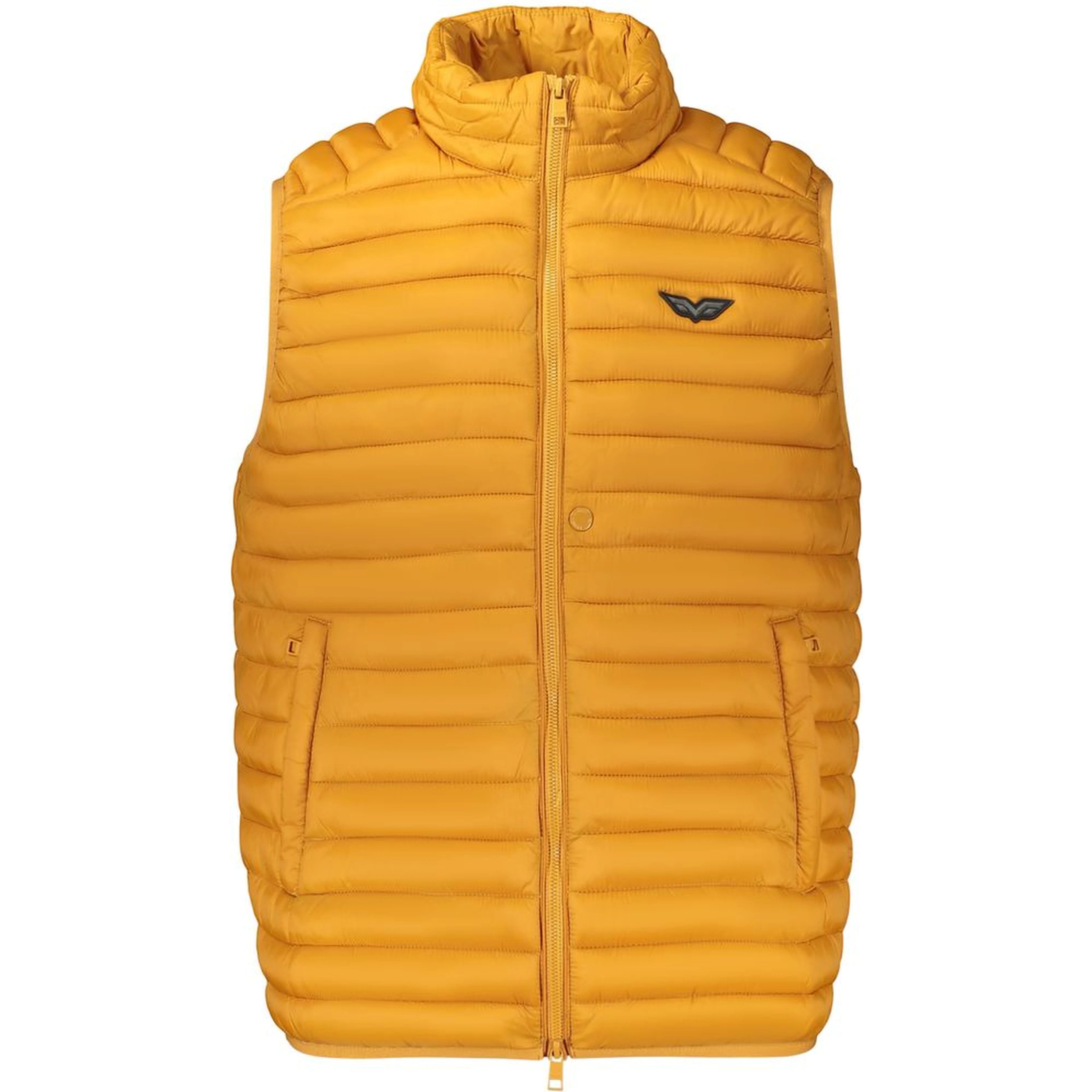 Orange Polyamide Men's Jacket