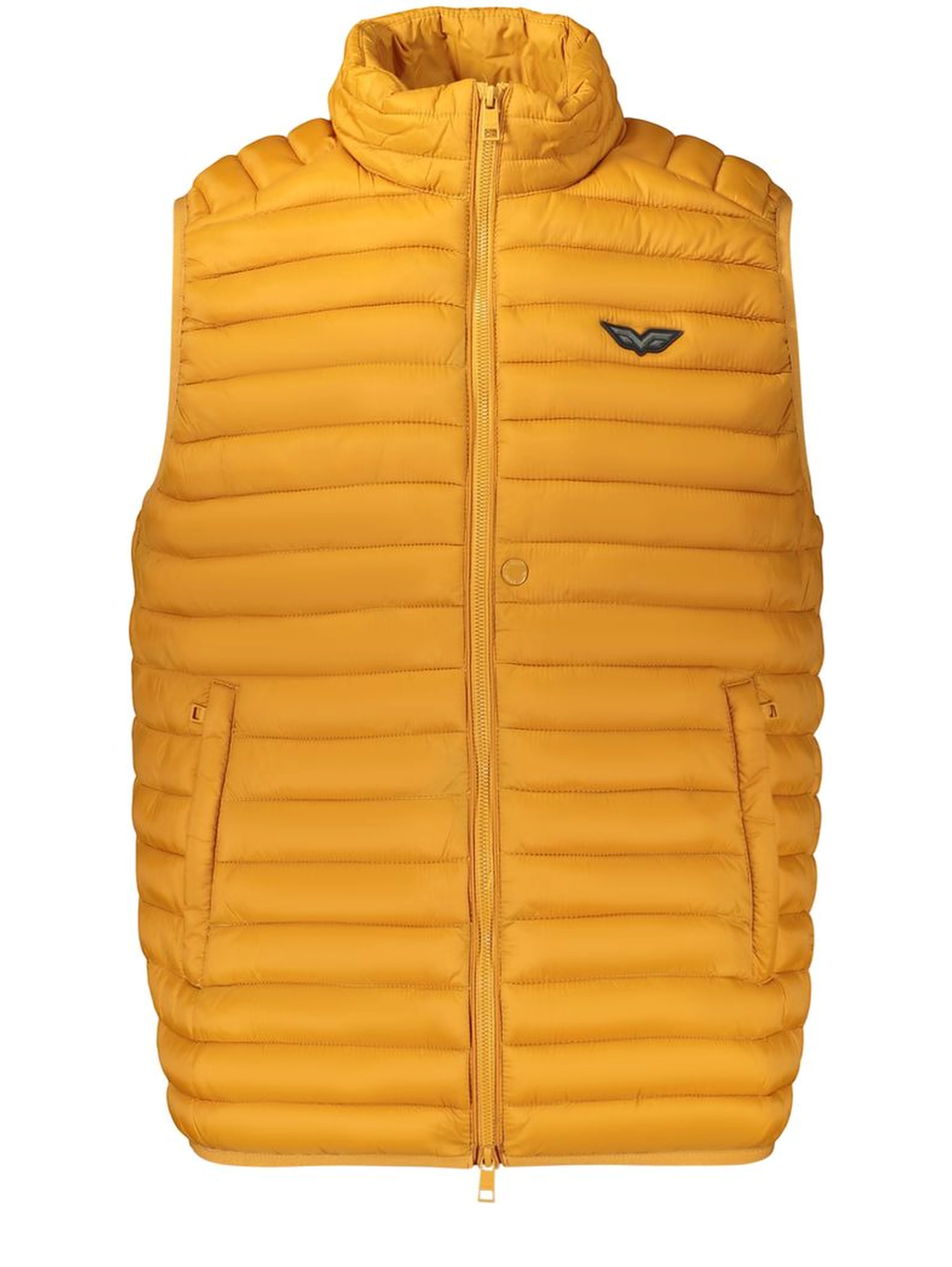 Orange Polyamide Men's Jacket
