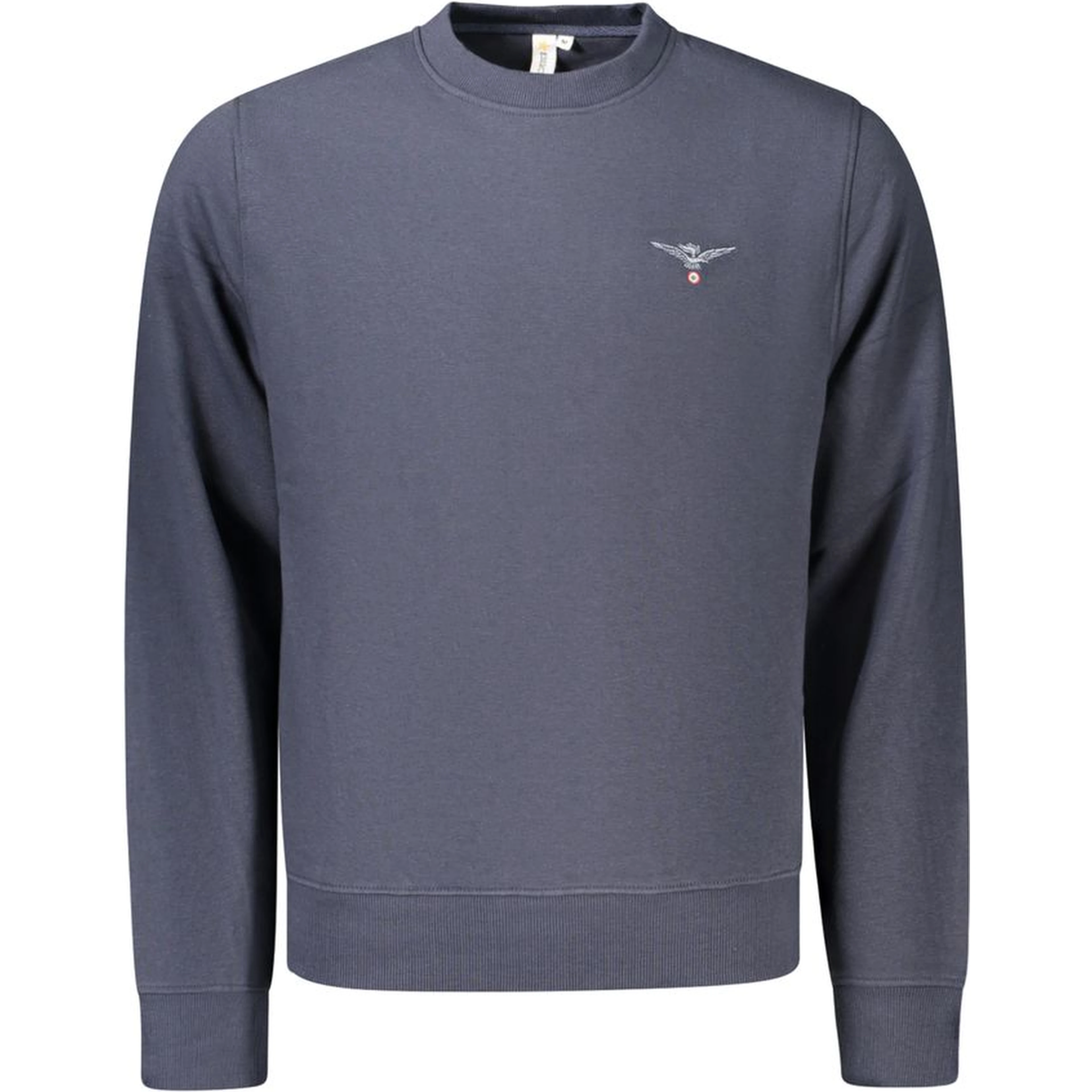 Blue Cotton Men's Sweatshirt