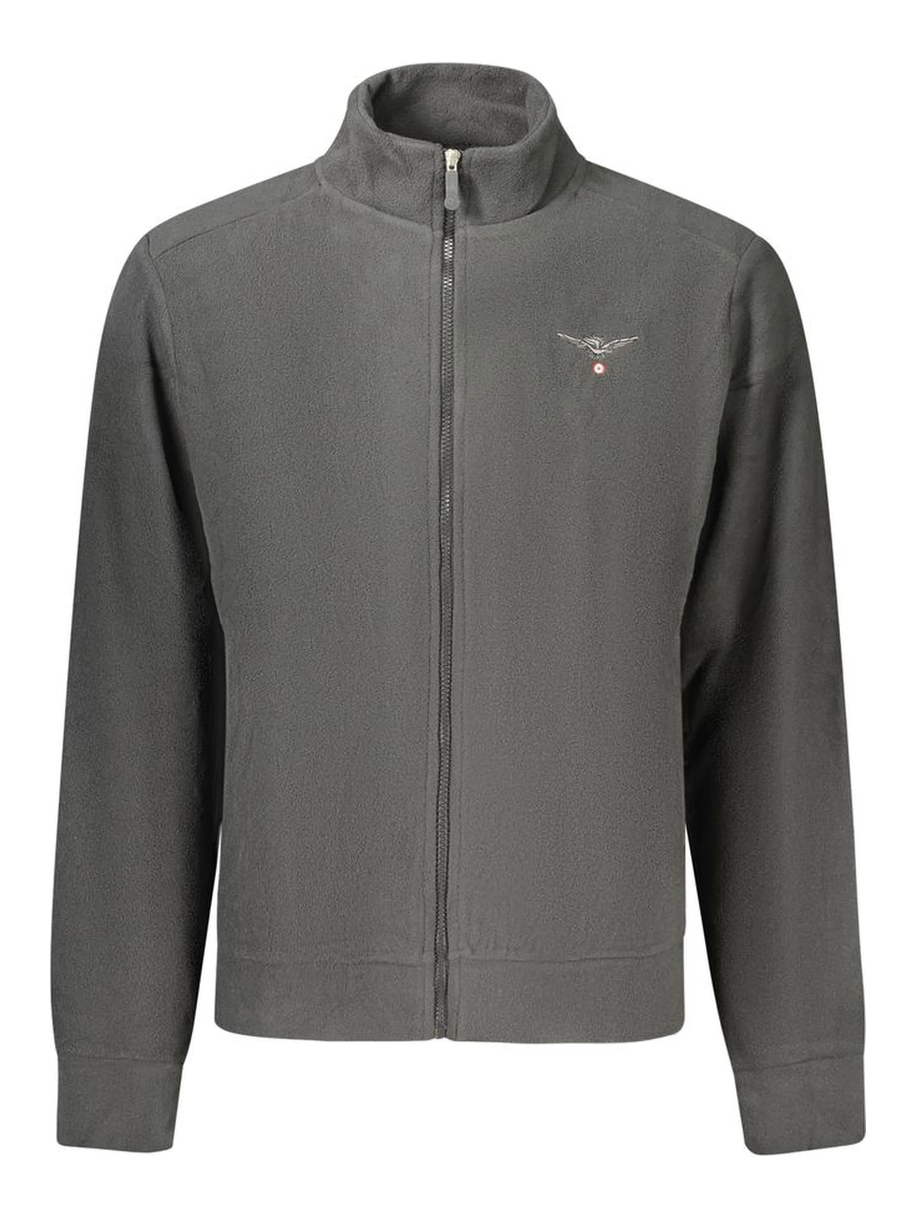 Black Polyester Men's Sweatshirt