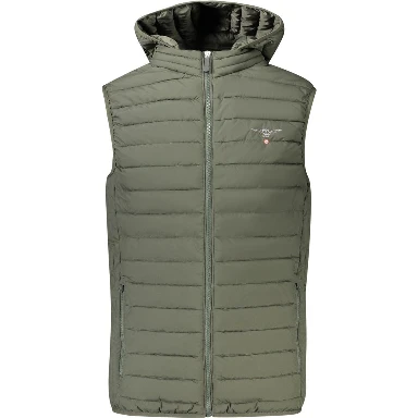 Green Polyester Men's Jacket