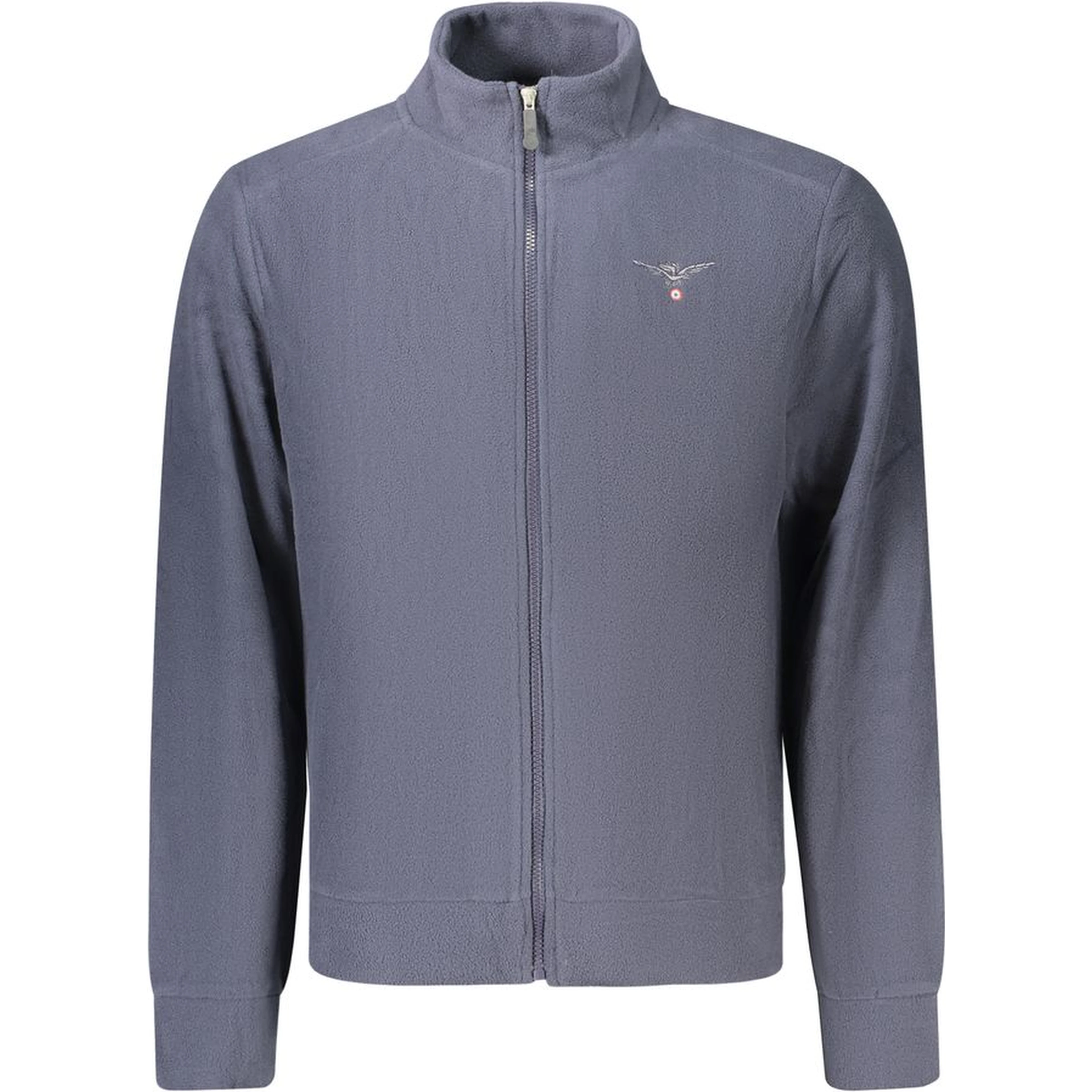 Blue Polyester Men's Sweatshirt