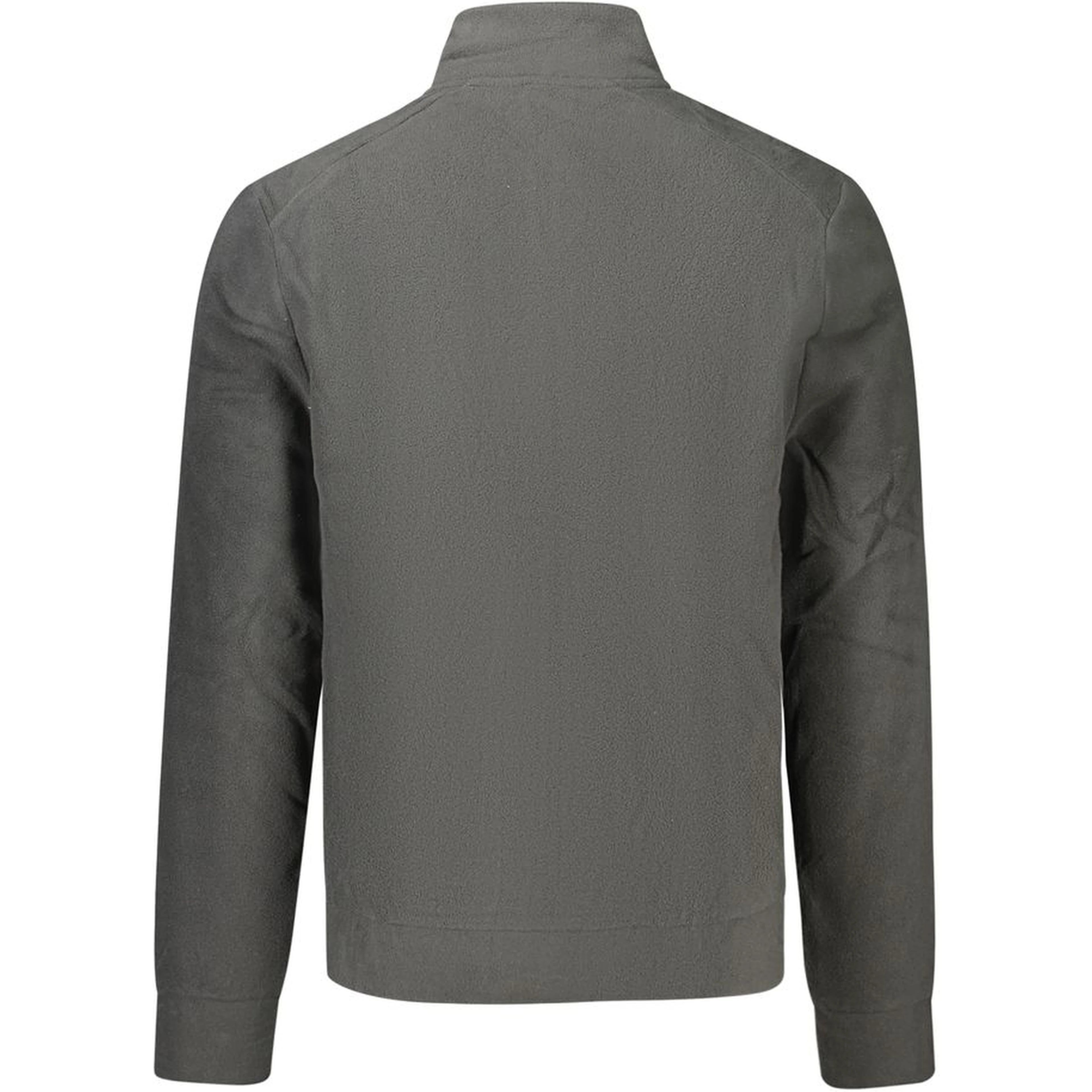 Black Polyester Men's Sweatshirt