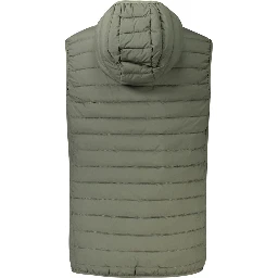 Green Polyester Men's Jacket