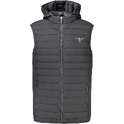 Nero Poliestere Uomo Jacket