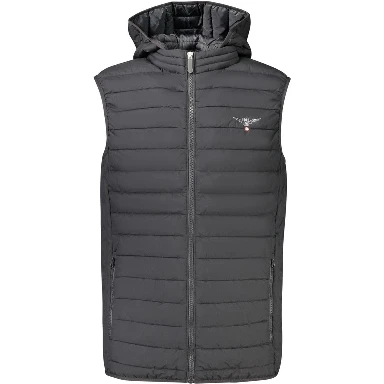 Nero Poliestere Uomo Jacket