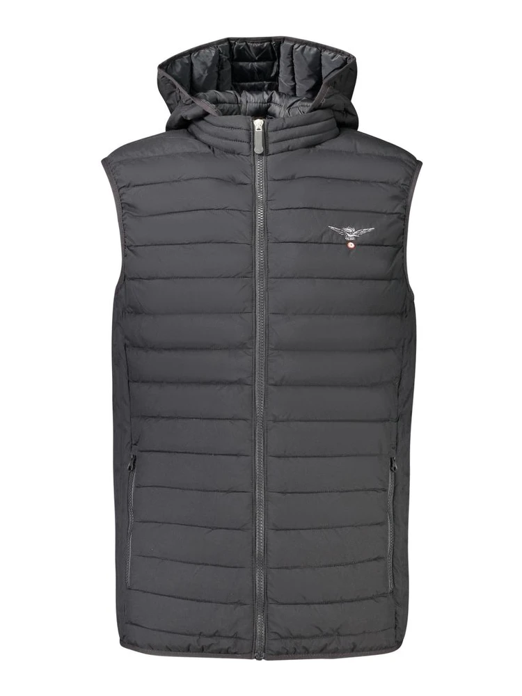 Nero Poliestere Uomo Jacket