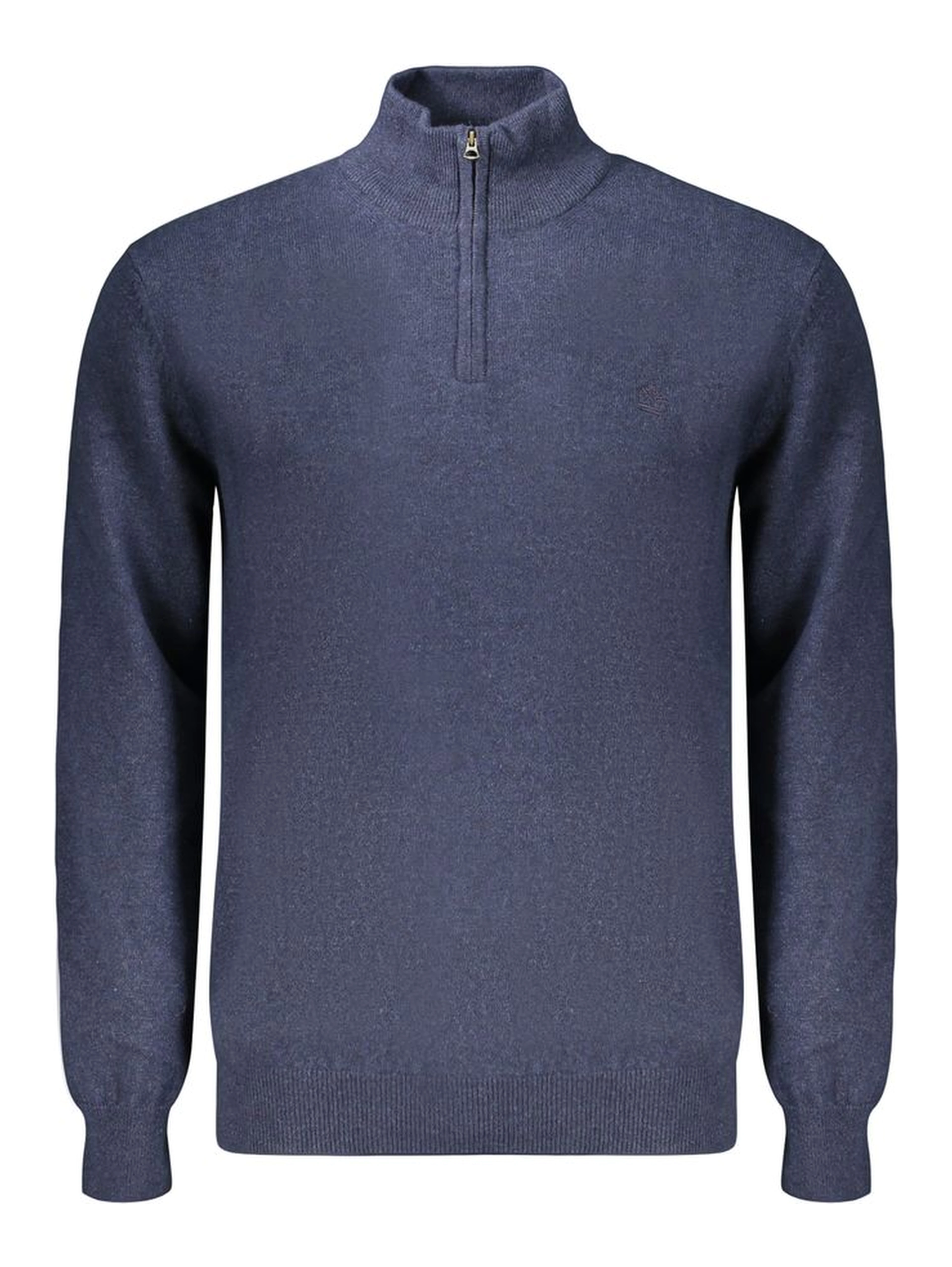 Blue Wool Men's Sweater
