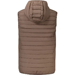Brown Polyester Men's Jacket