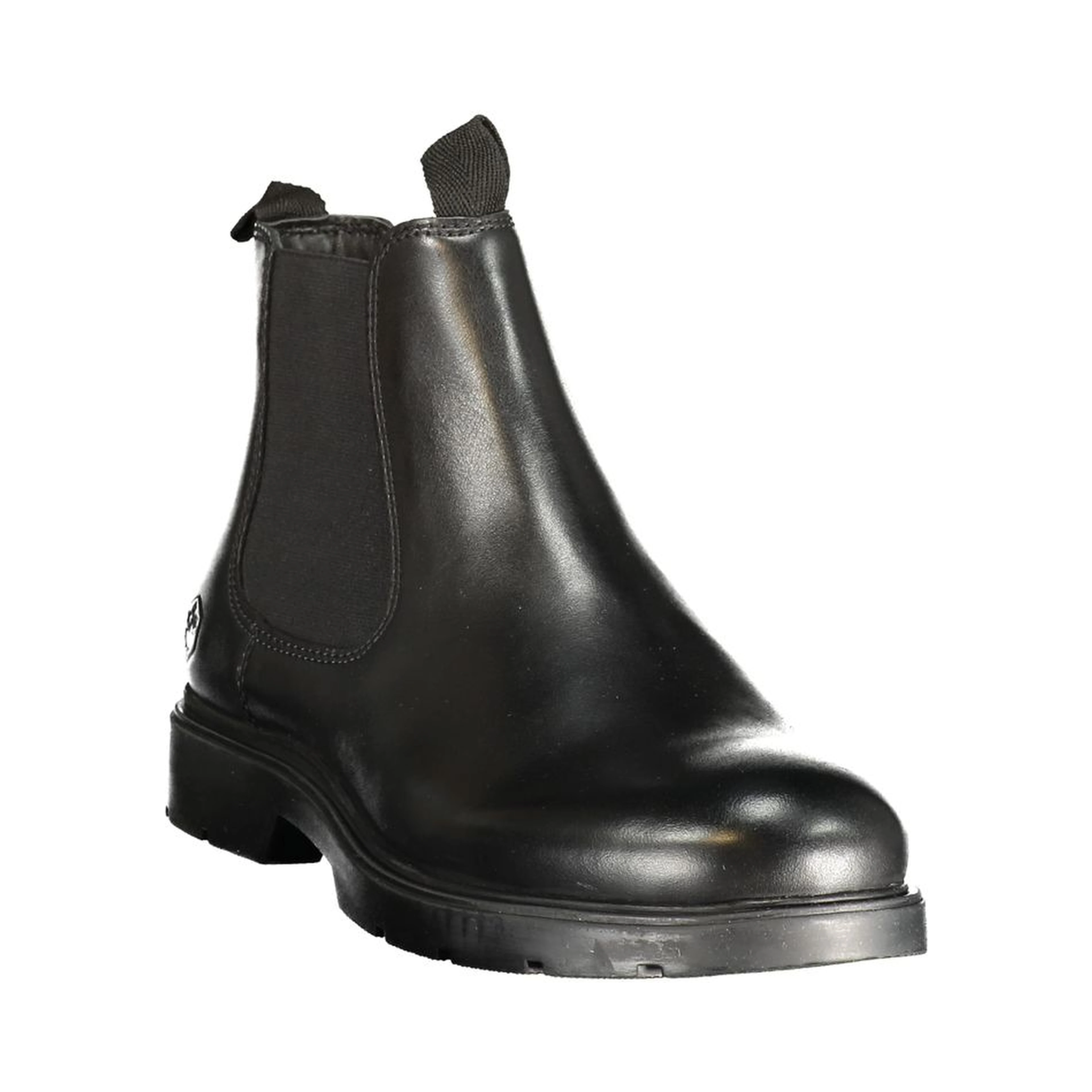 Black Leather Men's Boot