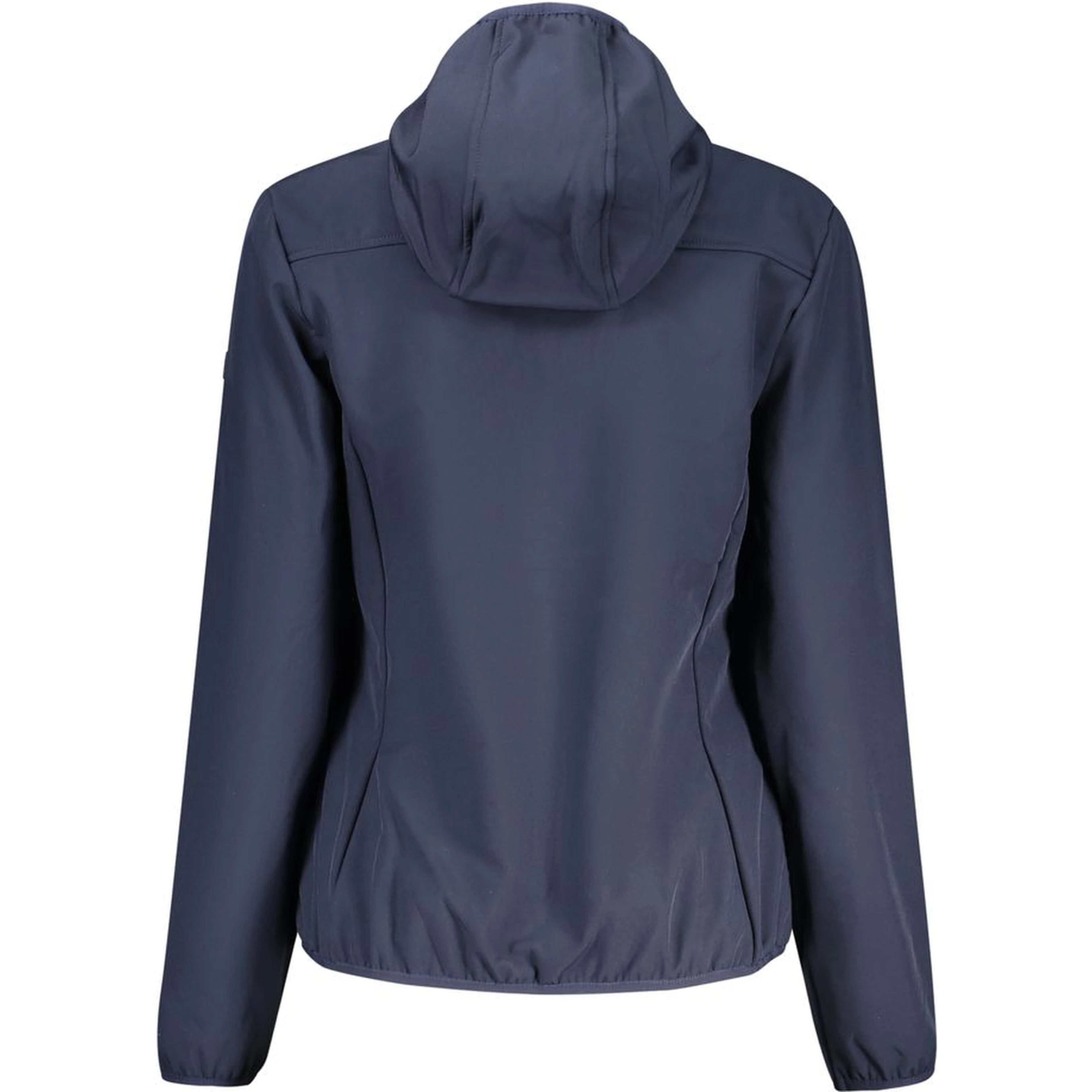 Blue Polyester Women's Jacket