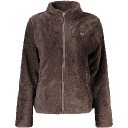 Brown Polyester Women's Sweatshirt