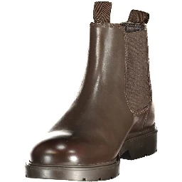Brown Leather Men's Boot