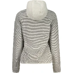 Bianco Polyester Women's Jacket