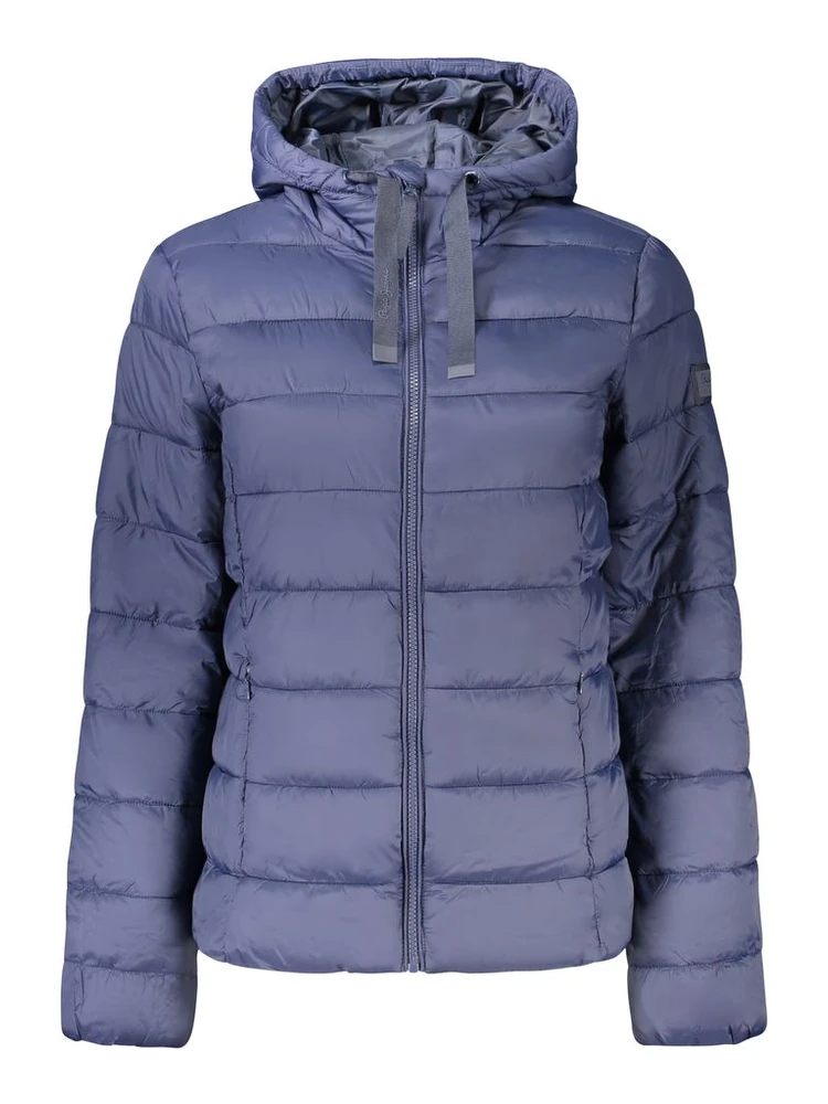 Blue Nylon Women's Jacket