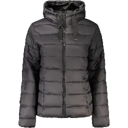 Black Nylon Women's Jacket