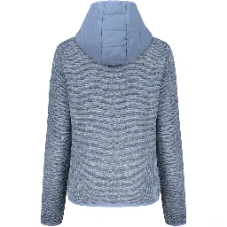 Blue Polyester Women's Jacket